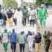 Oyo, Ogun Commissioner for Youth and Sports, DG Sports Commission Inspects  Ongoing Zonal Elimination for National Sports Festival in Ibadan