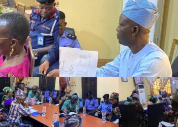 PHOTOS: Security Tops Agenda as Ibadan South West Local Government Holds Monthly Committee Meeting