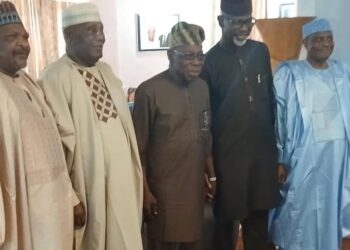 JUST IN: Atiku, Tambuwal, Imoke Hold Private Meeting With Obasanjo In Abeokuta