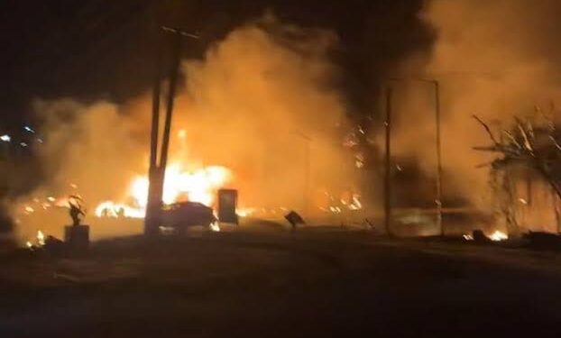 Breaking: Church, buildings, cars razed in Lagos tanker explosion