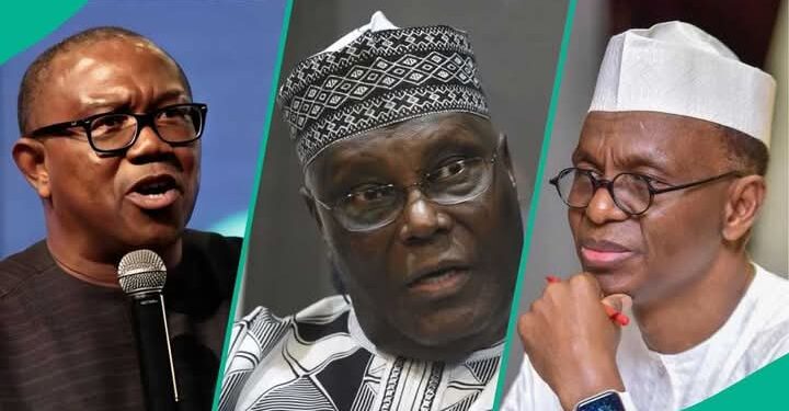 Atiku, Peter Obi, Osinbajo, Other Ex-Buhari Officials Among Political Figures Planning To Join SDP After El-Rufai’s Defection –Sources