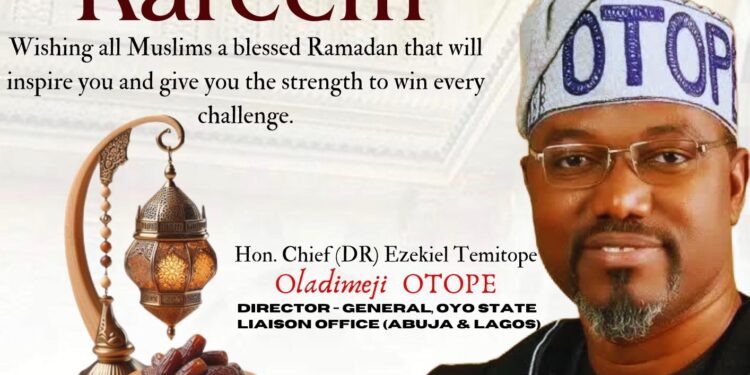 Ramadan Kareem: Ibadan South West LG Chairman, Akande Wishes Muslim Community Peace, Unity