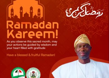 Ramadan 2025: Hon Olusola Adeleke Felicitates with Muslims on the commencement of Ramadan