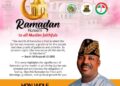 Ramadan Greetings from the Executive Chairman of Akinyele Local Government