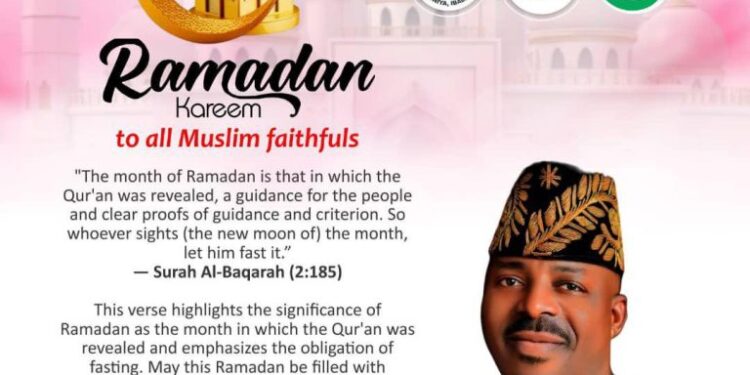 Ramadan Greetings from the Executive Chairman of Akinyele Local Government