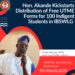 Hon. Akande Kickstarts Distribution of Free UTME Forms for 100 Indigent Students in IBSWLG*