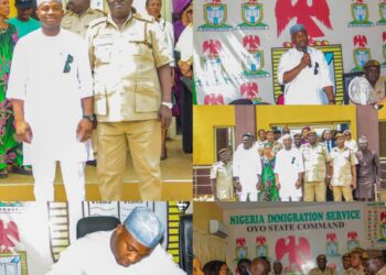 Ibadan North LG Chairman, Olufade, Pays Courtesy Visit To New Oyo Immigration Comptroller, J. O Dada*