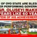 Governor Seyi Makinde: A Super-Performing Governor Whose 6 Years Of Achievement In Government Are Like 60 Years In Government || By Hon. Kazim Adeyinka Bibire