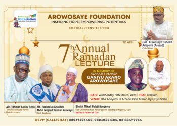 Arowosaye Foundation Hosts 7th Annual Ramadan Lecture: “The Rules of Fasting During Ramadan” on Wednesday