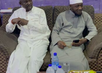 Breaking: Chief Imam of Ogbomoso Pays Akeem Olatunji A Historic Visit At His Private Residence For Iftar