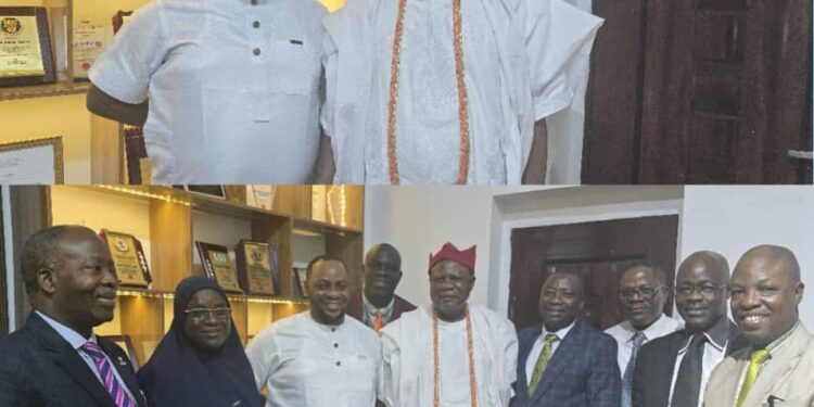 Oloko Of Okoland Pledges Support for OYSHMB As He Commends The Board’s Proactive Steps in Healthcare Delivery