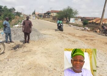 Jubilation Again: Ilaji Resort Boss, Chief Jubril Dotun Sanusi Embarks on Concretization of Oke Elesin-Akanran Road