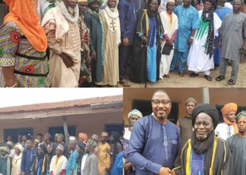 PICTORIALS: Dr. OTOPE Meets Chief Imam Ona-Ara, League of Imams and Alfas, Gives Cash as Ramadan Gifts
