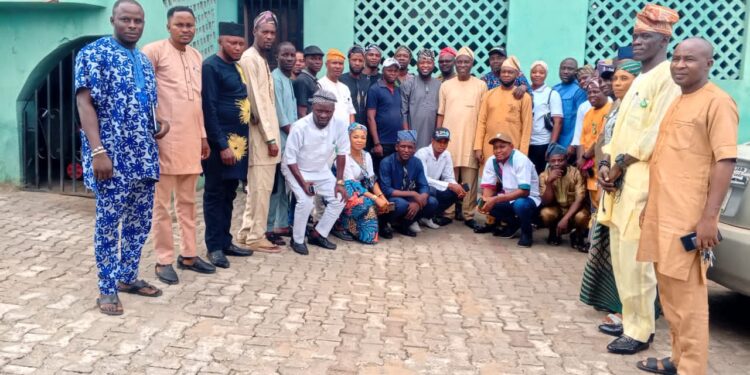 Oyo State Forum of Councillors on Courtesy Visit to PDP State Secretary, Alh. Wasiu Adeleke, Expressing Gratitude, Loyalty to PDP