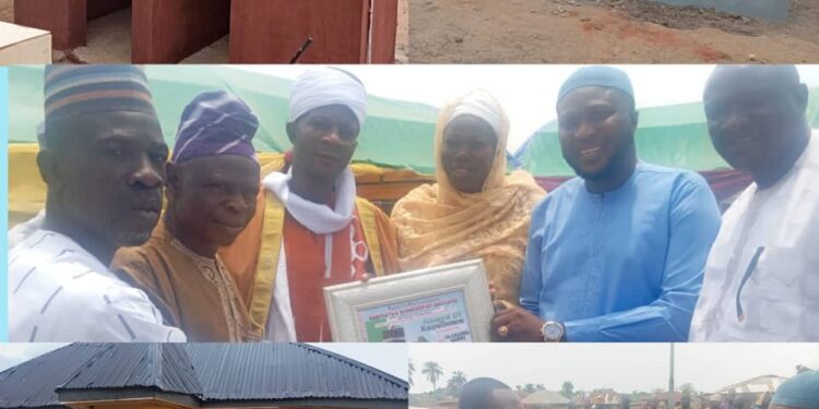 Breaking: Oyo lawmaker, Wale Canada,Commissions Mosque, Borehole Facilities During Ramadan Lecture and Iftar Session in Atisbo/Saki East  _…honored with the title of “Alaranse Adini” by Rabiyatul Wahseer of Sakiland(PHOTOS)
