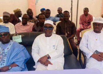 Hon. Sanda  attends Babaloja General, Alhaji YK Abass Ramadan Lecture