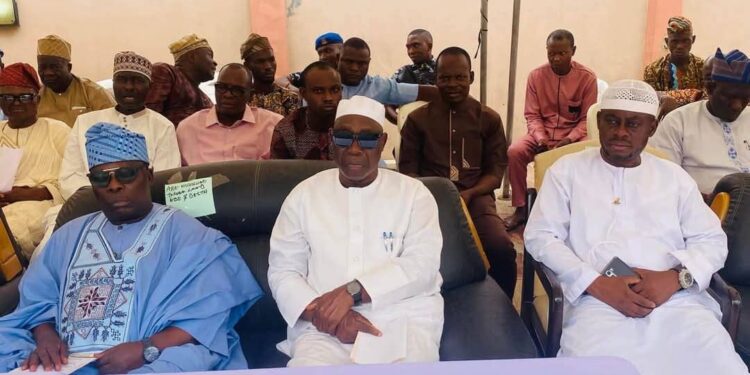 Hon. Sanda  attends Babaloja General, Alhaji YK Abass Ramadan Lecture