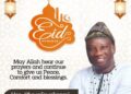 Eld al-Fitri: Oyo Lawmaker, Fowokanmi Celebrates the Good Peoples of Ibadan Southwest Constituency2  and all Muslim family in oyo State