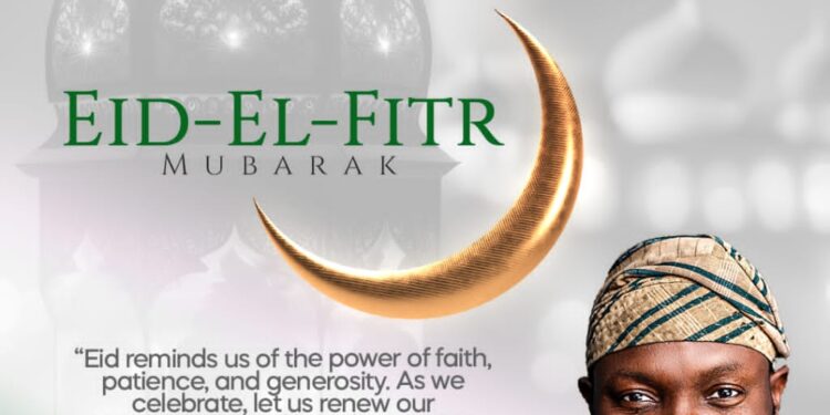 Eid-al-Fitr: IB’North Council Chairman, Olufade Felicitates Muslim Ummah, Reaffirms Commitment To Development