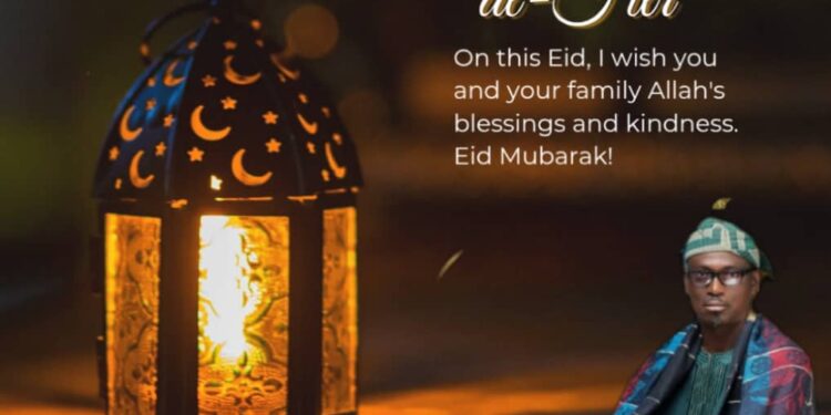 Hon Oluyedun Tunde Bello JP Felicitates with Muslims on Eid-el-Fitri