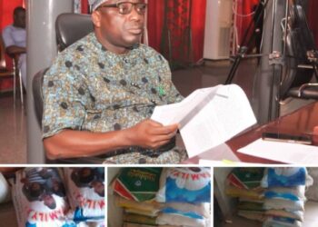 Oyo Lawmaker, Mabaje Distributes Lent/Ramadan Packages to Ido Lg Constituency