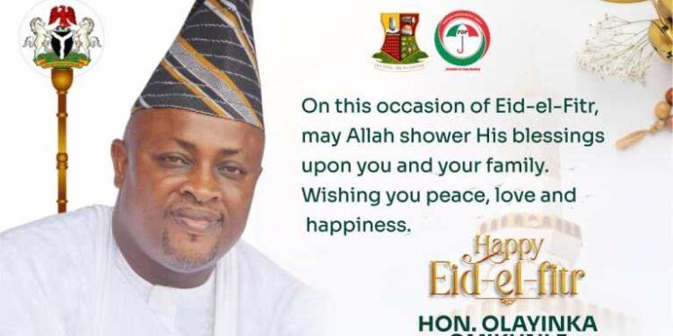 Eid-El-Fitr: Oyo Lawmaker, Omikunle Felicitates Muslim Ummah, Advocates Love and Unity