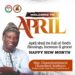 Oyo Lawmaker, Oluwafemi Fowokanmi Says April: A Month of Manifestation