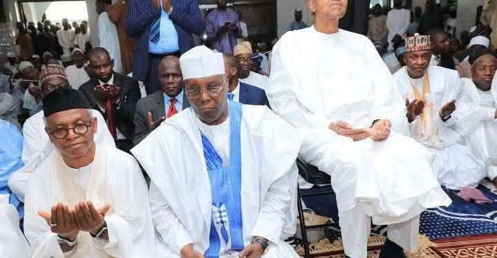 Atiku leads Tambuwal, El-Rufai, others as opposition leaders meet Buhari in Kaduna