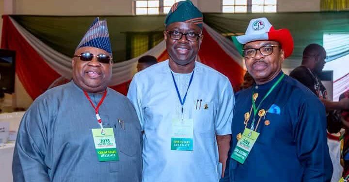 Oyo PDP Congratulates Ajisafe, Adedibu, Bello; Commends Makinde, Adeleke’s Synergy at Southwest Zonal Congress