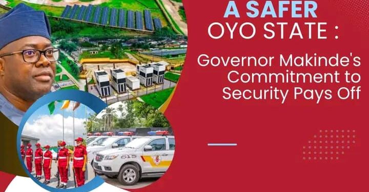 A Safer Oyo State: Governor Makinde’s Commitment to Security Pays Off – Comrade Ibekwe Simeon, member GSM Advocates