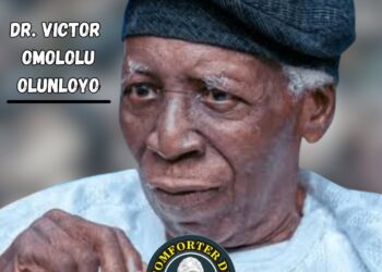 Oyo Lawmaker, Comforter writes a glowing tribute as former Oyo Governor, Dr. Omololu Olunloyo dies*