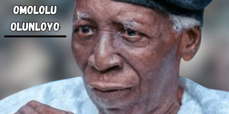 Oyo Lawmaker, Comforter writes a glowing tribute as former Oyo Governor, Dr. Omololu Olunloyo dies*