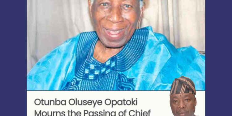 Otunba Oluseye Opatoki Mourns the Passing of Chief Omololu Olunloyo, Celebrates His Legacy