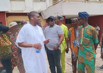 Sheriff Adeojo Receives Oyo PDP Chieftain, Olopoeyan On A Condolence Visit