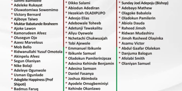 Oyo Govt’ Releases List of Shortlisted Nominees for Most Impactful Young Persons Award