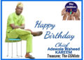 The GSMists Celebrate Their Treasurer, Chief Adewale Waheed Kareem on His Birthday