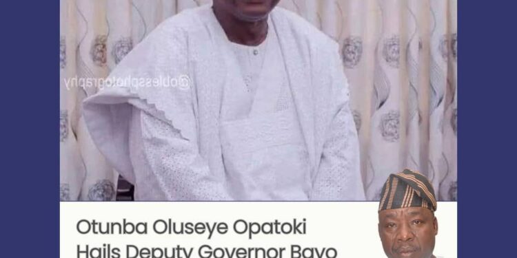 Otunba Oluseye Opatoki Hails Deputy Governor Bayo Lawal on Birthday, Praises His Statesmanship