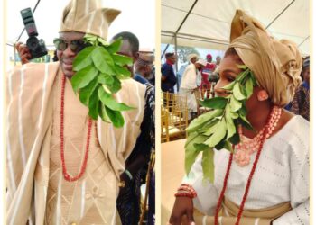 Sheriff Adeojo, wife honours with Parakoyi Chieftaincy title
