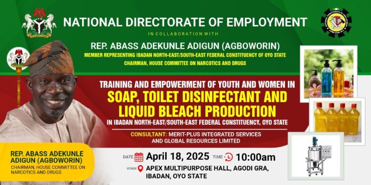 Agboworin Trains Over 100 Youths, Women On Soap-Making In Ibadan