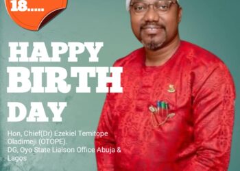 Chief Mrs. Jumoke Lawal ‘Iya Pineapple’ Celebrates Dr. OTOPE’s Birthday with Prophetic Words