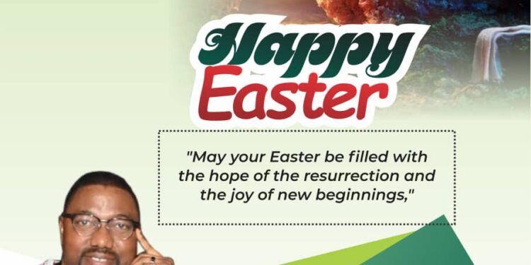 JOYEUX PÂQUES! OTOPE Wishes Nigerians a Joyous Easter, Emphasizes Love and Sacrifice