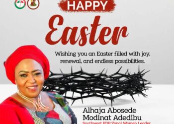 ‘Happy Easter’ – Yeye Adedibu Extends Easter Greetings, Offers Prayers