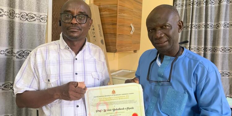 Again, LAUTECH honors Prof. W.B Akanbi, other top scholars