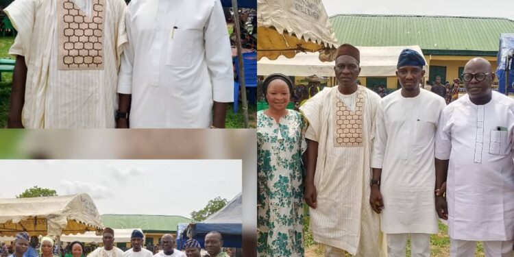 At Chief Kazeem Burial: Hon. Adeleke Salutes Leadership, Reinforces Community Ties.