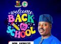 RESUMPTION: Akinyele Council Boss, Hon Akinleye Welcomes Students Back to School for the New Academic Term, Urges Diligence for Success