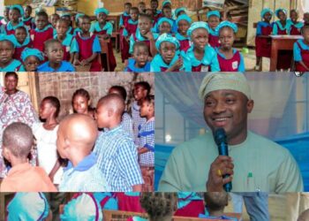 RESUMPTION: Akinyele Council Boss, Hon Akinleye Welcomes Students Back to School for the New Academic Term, Urges Diligence for Success