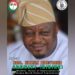 *A Heart Full of Gratitude: Ibadan North Federal Rep Hopeful, Hon. Kazim Adeyinka Bibire, Appreciates All for Celebrating Him On His Birthday*
