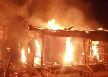 Just In: Fire Razes Shops in Ibadan, Millions Lost
