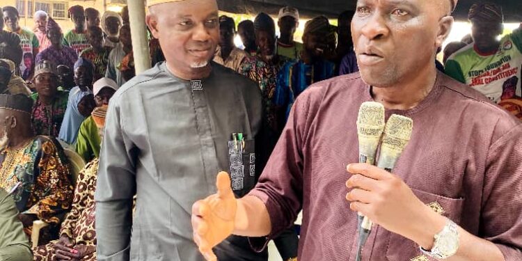 “You Are a Unifier” – Alhaji Wasiu Adeleke Eulogizes Dr. Temitope GLORIOUS for Uniting Party Structure in Ona Ara.