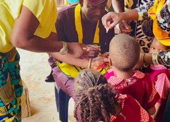 Akeem Olatunji Takes Immunization Campaign To Schools, Homes In Oluyole